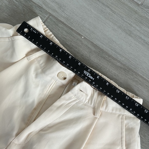 Cream Shorts Bermudas Skorts High Waist / Size S - Picture 7 of 14